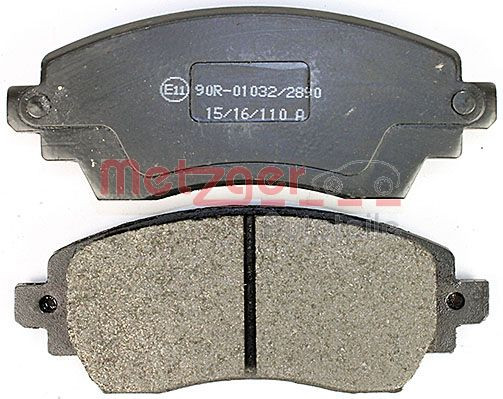 METZGER Bremsbelagsatz, Scheibenbremse